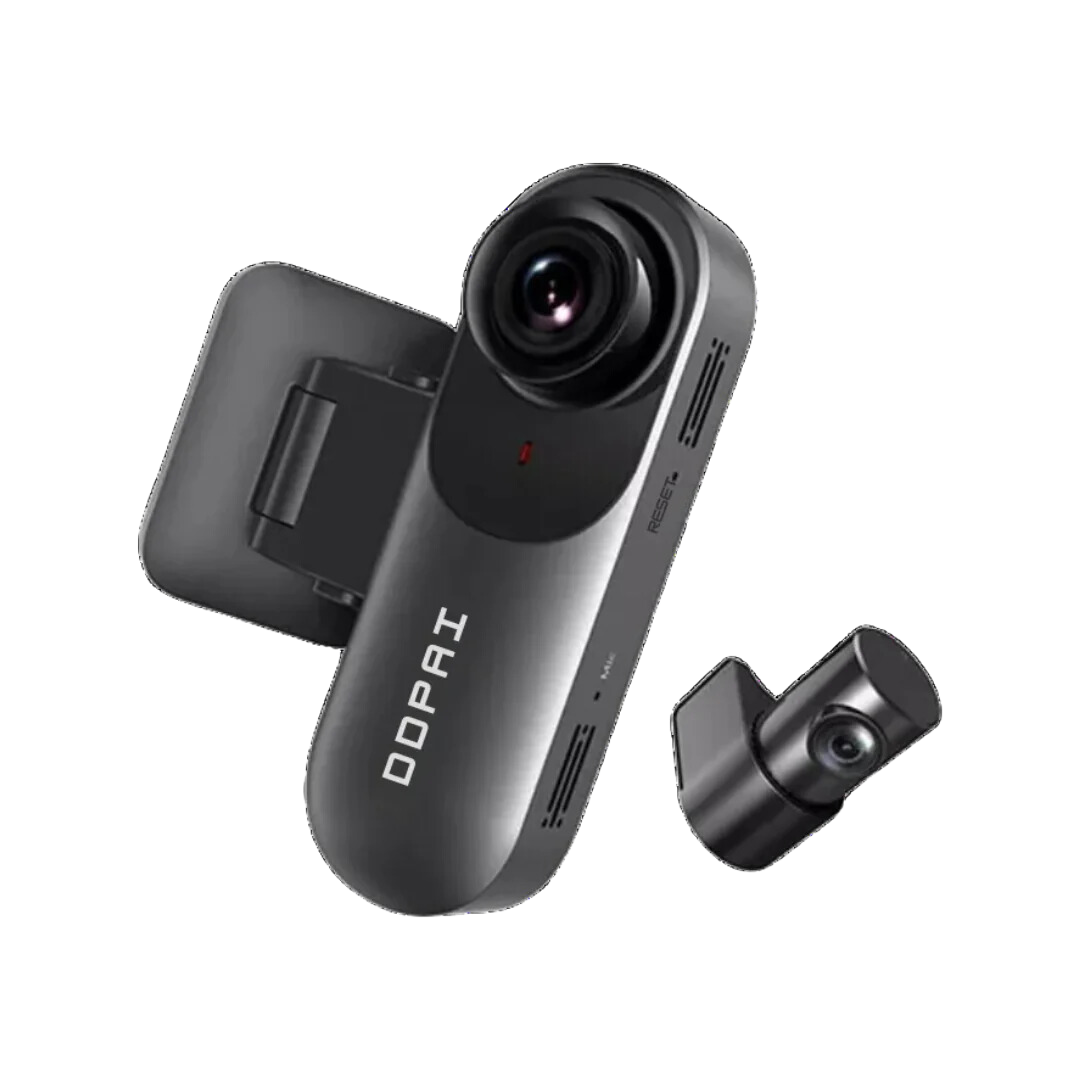 DDPAI Mola N3 Pro Dual Dashcam 2K & 1080P - Hochauflösende Autokamera mit GPS