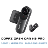 DDPAI Mola N3 Pro Dual Dashcam 2K & 1080P - Hochauflösende Autokamera mit GPS