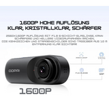 DDPAI Mola N3 Pro Dual Dashcam 2K & 1080P - Hochauflösende Autokamera mit GPS