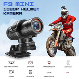 F9 Mini 1080P Helm-Dashcam - Wasserdichte Action-Kamera für Motorrad und Fahrrad